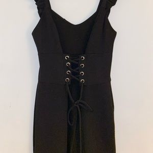 Lace-Up Jumpsuit